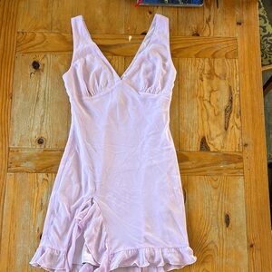 Princess Polly Lavender Asymmetrical Dress